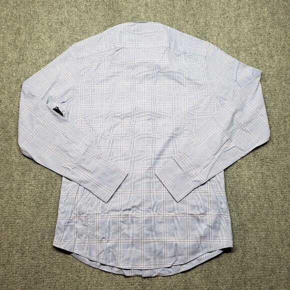 UNTUCKit Billsboro Shirt Mens LT Slim Fit Purple Blue Button Up Long Sleeve New - Picture 10 of 10